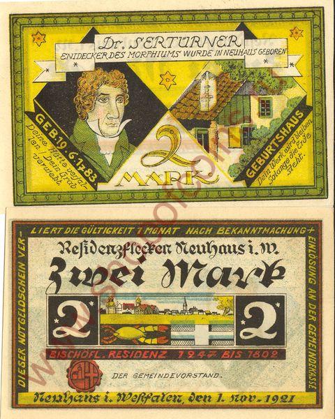 2  1921 - Neuhaus i. W. (SoC# 8.a)
