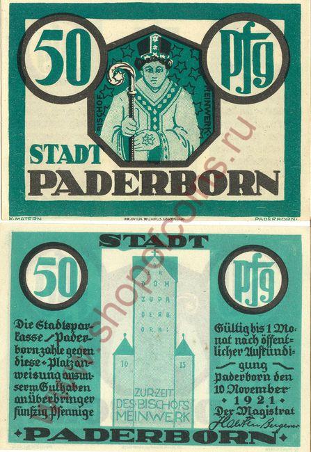 50  1921 - Paderborn (SoC# 5B.a)