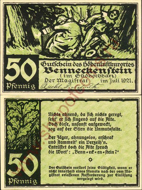 50  1921 - Benneckenstein (SoC# 5.a)