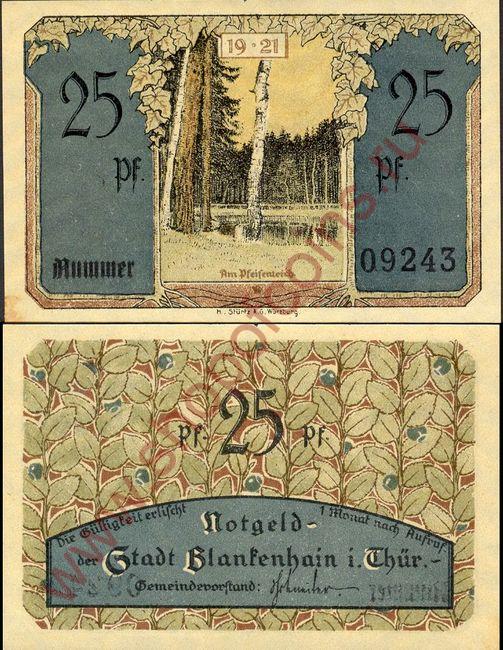 25  1921 - Blankenhain (SoC# 4.a)
