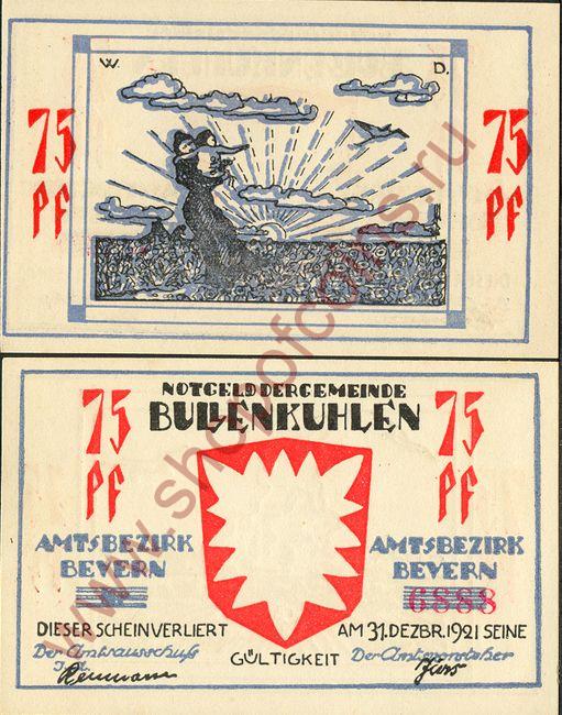 75  1921 - Bullenkuhlen (SoC# 6.b)