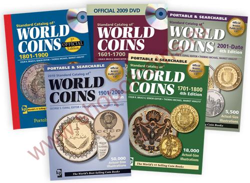 Ultimate Standard Catalog of World Coins 5-CD Set (1600-Present)
