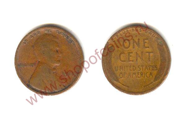 1  1917 - Wheat Cent /  (VG-VF)