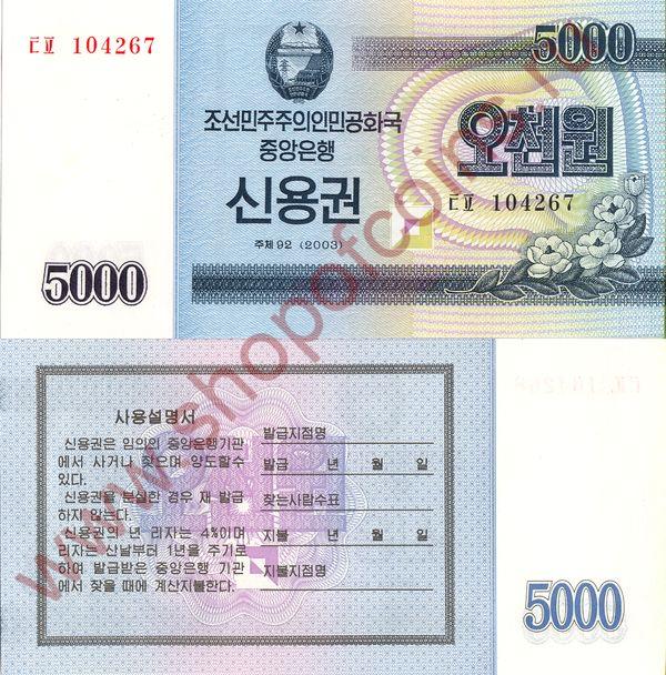 5000  2003 -   (# new)