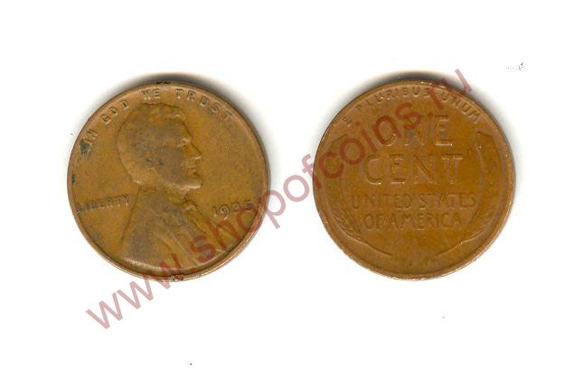 1  1935 - Wheat Cent /  (VF)